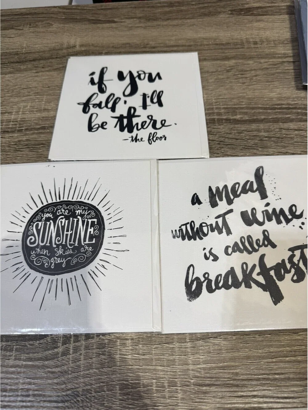 RARE Matthew Taylor Wilson Lot Of Three Greeting Cards. NWT. Made In UK